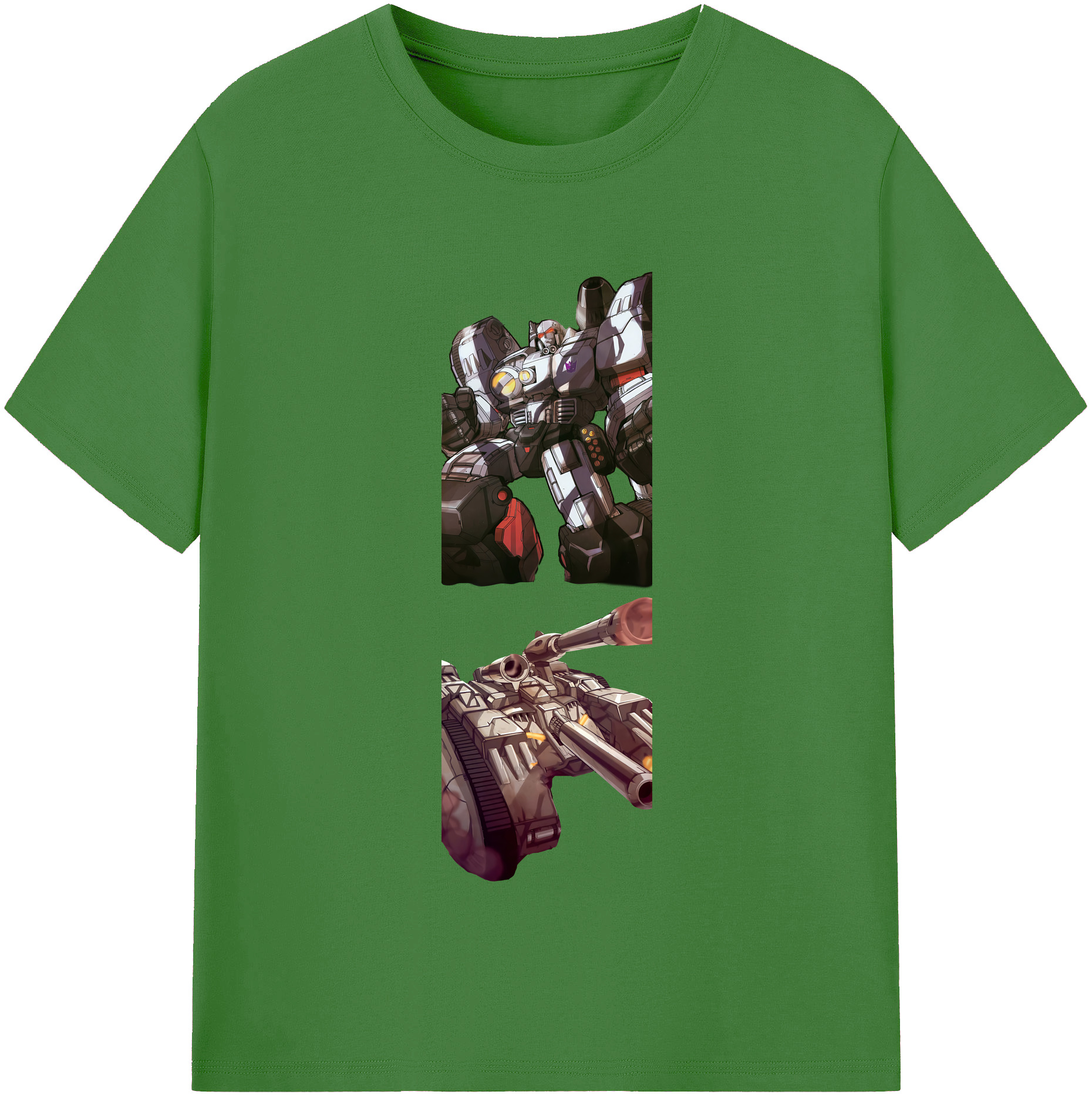 （画像用） Transformers トランスフォーマー レディースカジュアルプリントTシャツ（綿100％）